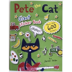 GIANT STICKER BOOK - PETE THE CAT