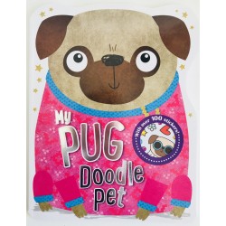 COLOURING BOOK - MY PUG DOODLE PET