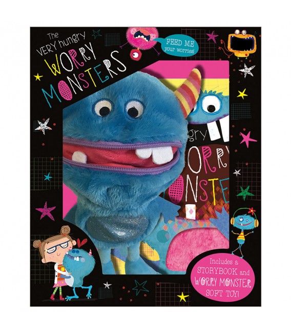 THE VERY HUNGRY WORRY MONSTERS - STORYBOOK AND SOFT TOY